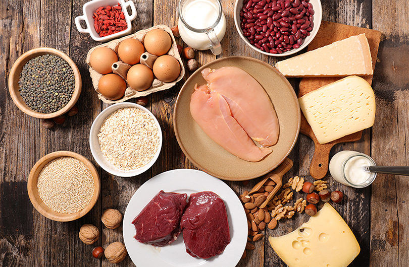 مصرف پروتئین ها برای افزایش وزن-Protein-intake 